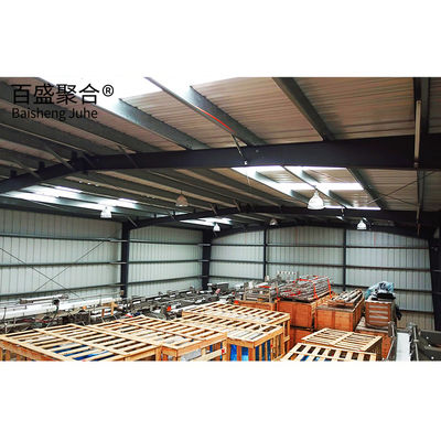 ISO9001 2008/CE/BV gecertificeerd staal frame magazijngebouw geprefabriceerde structuur