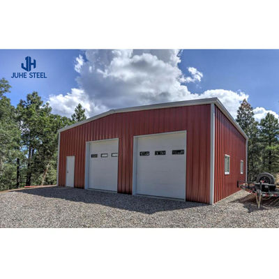 Draagbare Shelter Prefabricated Metal Car Canopy Garage met solide H-vormige stalen balk