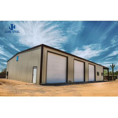 Draagbare Shelter Prefabricated Metal Car Canopy Garage met solide H-vormige stalen balk