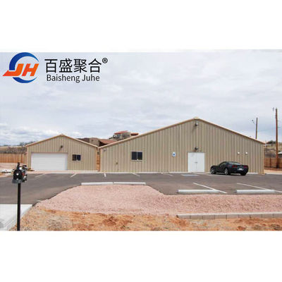Industrial Warehouse Prefabricated Workshop met Solid H-Shape Steel Beam Main Frame