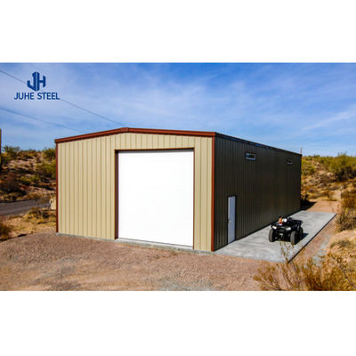 Q235B/Q345B laagkoolstofstaal 100*100*9m Prefab staal magazijn voor hangar werkplaats