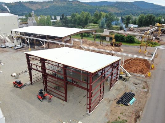 Langdurige levensduur Elektrische scooter Twee wielen Prefabricated Steel Structure Warehouse