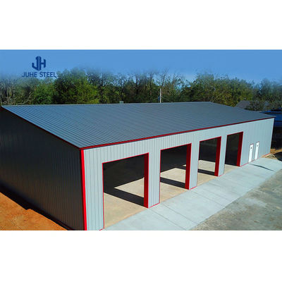 Voorgefabriceerde lichte staalstructuur Garage/Shed Tolerantie ±1% voor een perfecte parkeeroplossing
