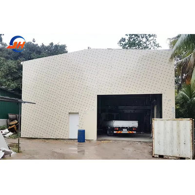 Verkoop Lichte staalconstructie Frame Prefabricated Building Metal Garage met ±1% Tolerantie