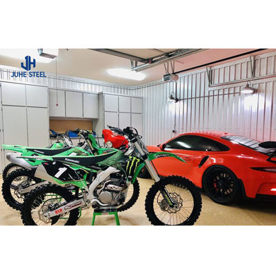 Customized Style Steel Structure Garage met raam geschilderd standaard ASTM