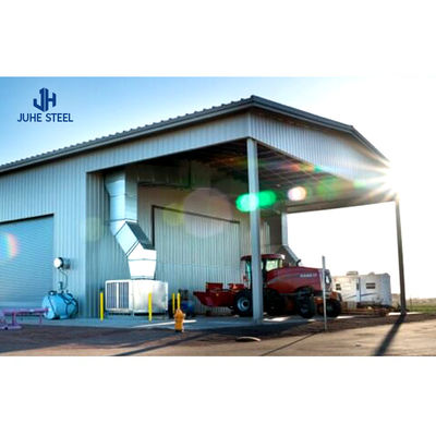 Customized Style Steel Structure Garage met raam geschilderd standaard ASTM
