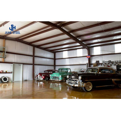 Customized Style Steel Structure Garage met raam geschilderd standaard ASTM
