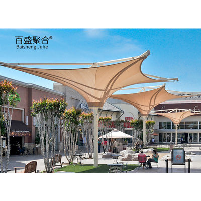 PTFE architecturale stof tent schaduw schuur trekkingsmembraan structuur voor landschap