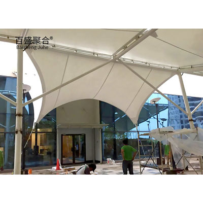 PTFE architecturale stof tent schaduw schuur trekkingsmembraan structuur voor landschap