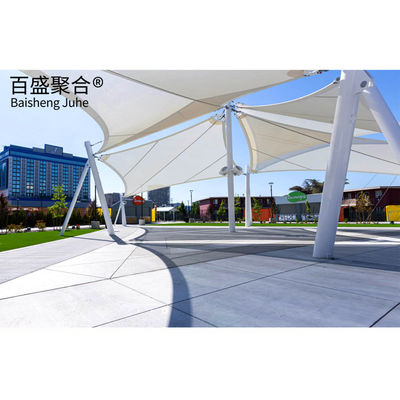 PTFE architecturale stof tent schaduw schuur trekkingsmembraan structuur voor landschap