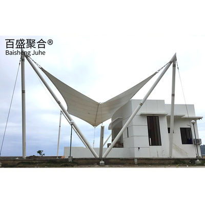 PTFE architecturale stof tent schaduw schuur trekkingsmembraan structuur voor landschap