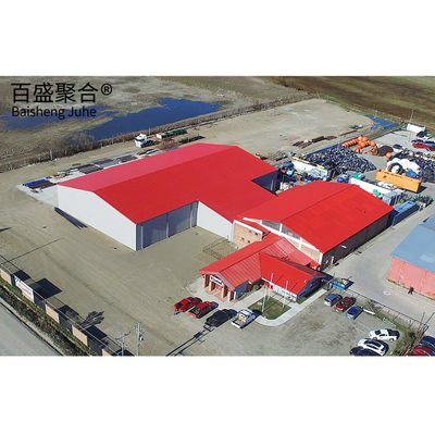 Q235/Q345B Staalconstructie voor de bouw van voorgefabriceerde magazijnen