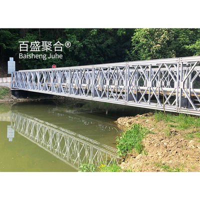 Fast Construction Truss Bailey Bridge met tolerantie ± 1% en Q355/Grade 350/ASTM A992