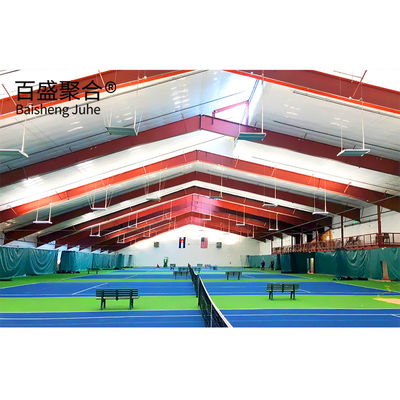 PTFE Sportstadion Staalstructuur Constructie Lichtramen Prefab Metalen Gebouw Prefabricated Voor opslag