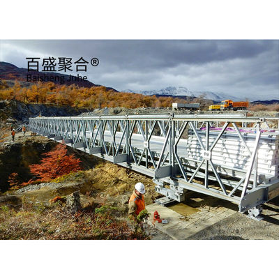 ASTM Standard Prefabricated Steel Structure Bridge Building (ASTM-standaard voor geprefabriceerde staalstructuur)