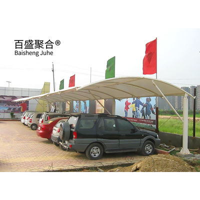 Explosie aluminium pergola canopies waterdicht en warmtebehandeld voor parkeerplaatsen