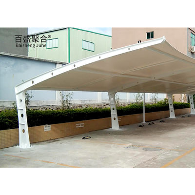 Explosie aluminium pergola canopies waterdicht en warmtebehandeld voor parkeerplaatsen