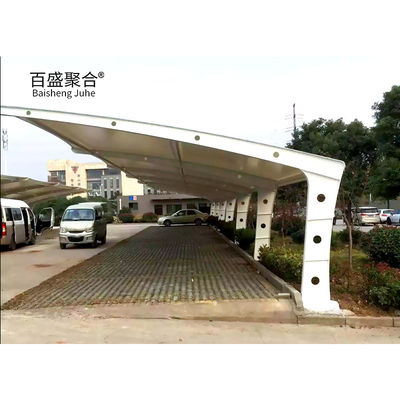 Explosie aluminium pergola canopies waterdicht en warmtebehandeld voor parkeerplaatsen