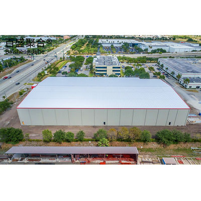 Voorgefabriceerde staalconstructies Warehouse Low Carbon Steel Industrial Shed