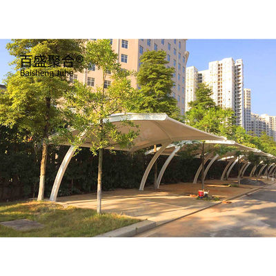 Staalbuizen voor buitenwerk Metalen garages Container carports Gebouw