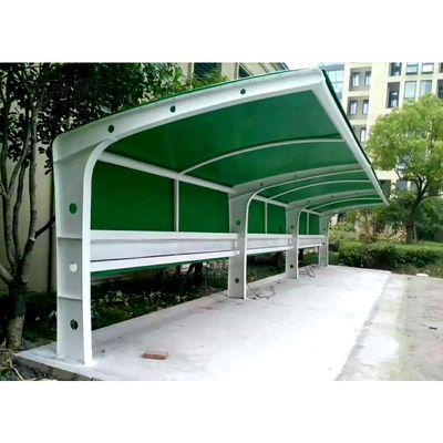Staalbuizen voor buitenwerk Metalen garages Container carports Gebouw