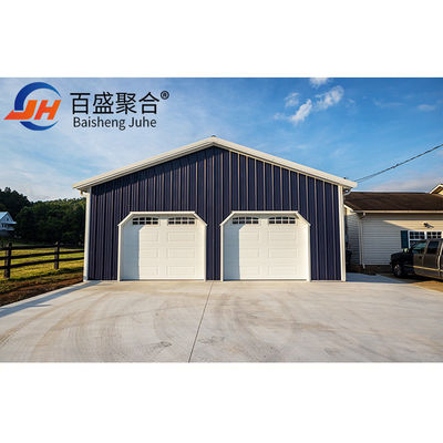 ASTM Standard Customized Small Space Frame Prefab Lichtgewicht Staalstructuur Garage