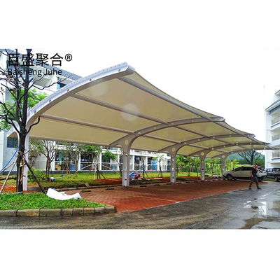 Aanpasbare stalen buis Garage Prefab Metalen Carport Gebouw volgens de klant vereiste