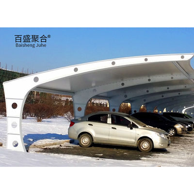 Aanpasbare stalen buis Garage Prefab Metalen Carport Gebouw volgens de klant vereiste