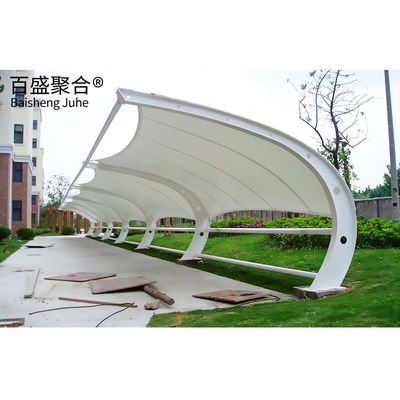 PVDF/PTFE zeil afwerking Stalen structuur 10x20 Metalen Garage Canopy