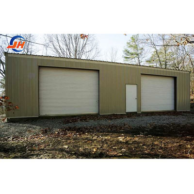 ASTM Standard Prefab Steel Garage Metal Structure Building voor industrieel ontwerp