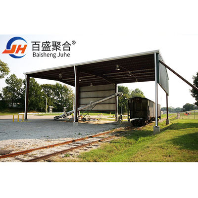 Low Carbon Steel Multi Story Prefabricated Warehouse Building met CAD Drawing Design