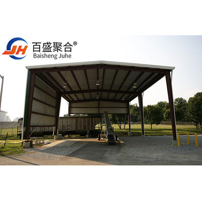 Low Carbon Steel Multi Story Prefabricated Warehouse Building met CAD Drawing Design