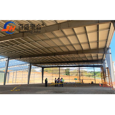 Low Carbon Steel Multi Story Prefabricated Warehouse Building met CAD Drawing Design