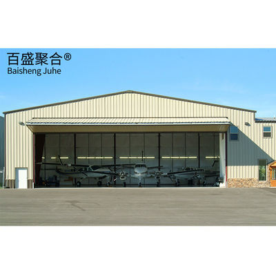 Staalframe Commercieel gebouw Metalen carports PVC hangar voor zware opslag