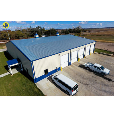 Prefab staalstructuur Mmetalen garage schuur met Purlin C.Z vorm staalkanaal