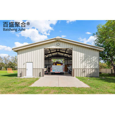 2 Auto Prefab Metal Garage Q235 Q355B Q235 Q235B Q345 Klasse