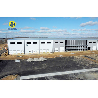 Langdurige levensduur Staalstructuur Prefab Boerderijopslag Metalen magazijn Gebouw Kits Canopy Frame Space