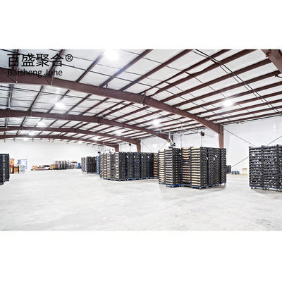 Metalen staalframeconstructie Prefabricated Commercial Warehouse voor Q235 Q355B