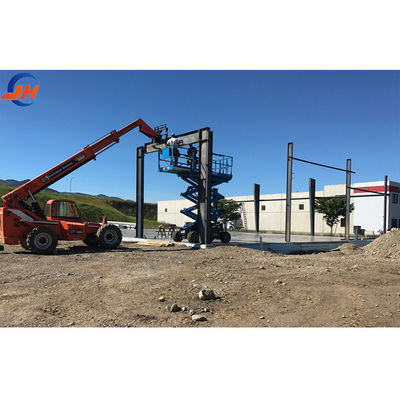 Aluminium legering Venster Staalstructuur Prefab Warehouse Gebouw Q235 Q345B